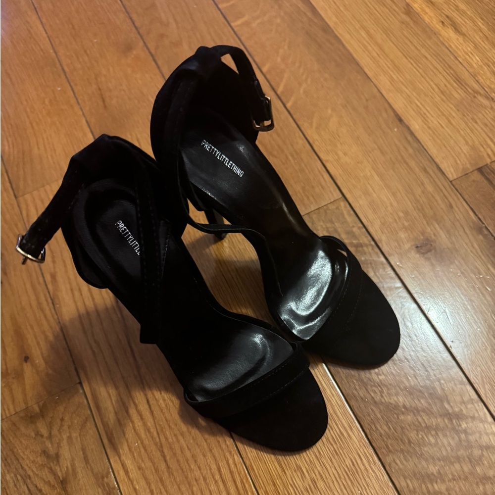 PrettyLittleThing Black Women's Heels